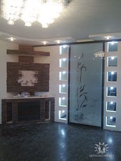 Ремонт квартир, ванной, фигурные потолки, арки, кафель.