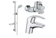 Набор смесителей для ванны Grohe Eurosmart 3в1