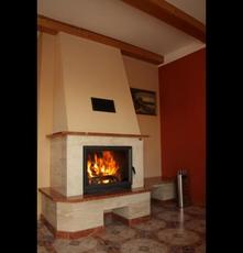 Камины Tarnava для отопления горячим воздухом