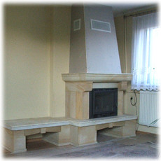 Каминная топка закрытого типа, камины Tarnava