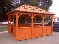 Беседки, сауны из дерева