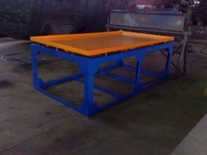 Вибростол для производства тротуарной плитки, еврозаборов