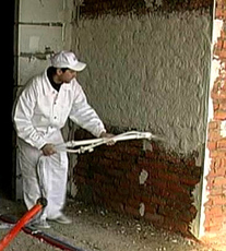 Штукатурка гипсовая машинная