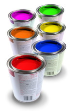 краски, лаки, эмали