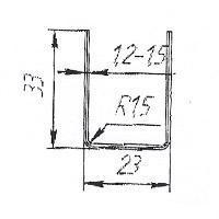 Армирующий профиль для ПФХ систем