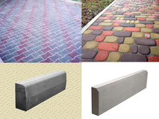 Тротуарная плитка, бордюр, поребрик от производителя. Харько