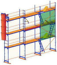 Строительные леса, опалубка, лестницы, подъемники