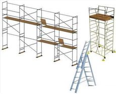 Строительные леса, вышки, лестницы, стремянки, метизы в Челя