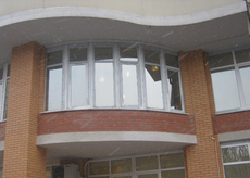 Металлоплатиковые окна и двери