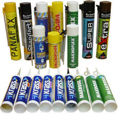 Герметики силиконовые, акриловые, полиуретановые. Клей монта