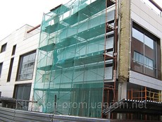 Сетка фасадная для лесов строительных, сетка строительная за