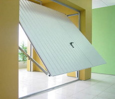 Ворота подъемно - поворотные