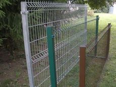 Заборные ограждения оцинкованные