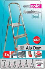 Стремянка облегченная Alu DOM 3 ступени