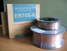 Проволока сварочная омеднённая