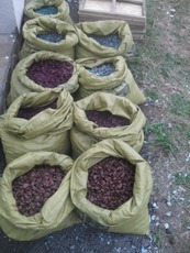 Цветной щебень