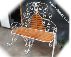 Продам кованую лавочку (скамейку)