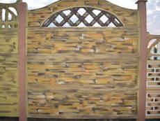 Бетонные заборы