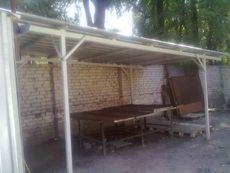 Навесы для авто, для с/г техники.