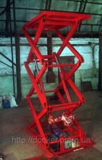 Столы подъемные ножничные