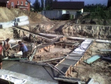 Марочный бетон изготовление на месте