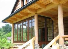 Окна деревянные евробрус сосна дуб меранти польское производ