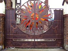 Кованные ворота