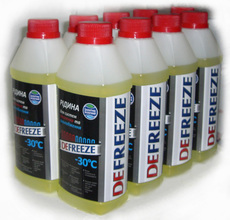 Незамерзающая жидкость для систем отопления DEFREEZE