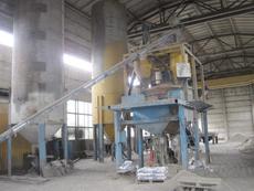 Продаётся линия по производству и фасовке сухих строительных