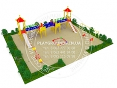 Комплексное решение -детских игровых площадок.