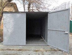 металлический гараж сборно-разборной