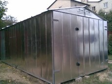 Гаражи металлические сборные