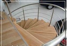 Лестницы, перильное ограждения, козырьки из н/ж стали, черно