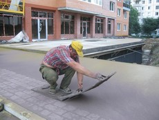 Декоративний бетон