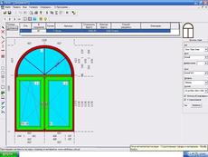 Арочное окно Tepla