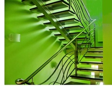 Лестница на одном косоуре.