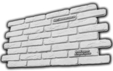 Декоративный камень, декоративный кирпич, белый кирпич Стара