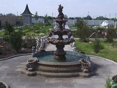 Бетонные балюстрады, фонтаны в Днепропетровске