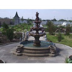 Бетонные балюстрады, фонтаны в Днепропетровске