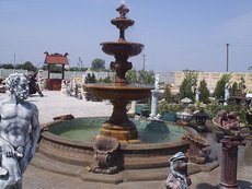 Фонтаны, бетонные балюстрады в Днепропетровске