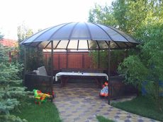 Прозрачная кровля, лучший выбор.