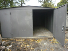 Гаражи металлические