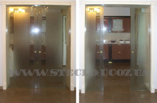 Раздвижные стеклянные двери