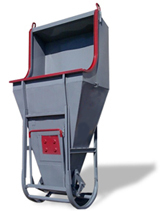 Бадья вертикальная неповоротная (рюмка), подольск, троицк, щ