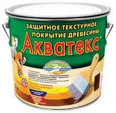 Акватекс защитное текстурное покрытие древесины