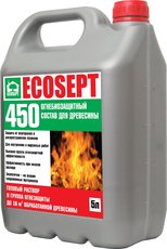 ECOSEPT 450-1 пропитка для огнебиозащиты древесины, I и II г