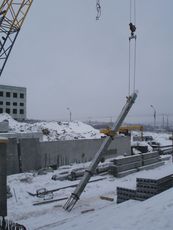 монтаж колонн