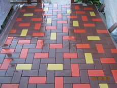 Укладка тротуарной плитки