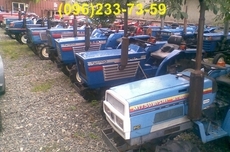 Японські міні трактори бу, Kubota, Iseki, Yanmar, Mitsubi
