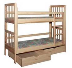 двохярусне ліжко трансформер із натурального дерева
